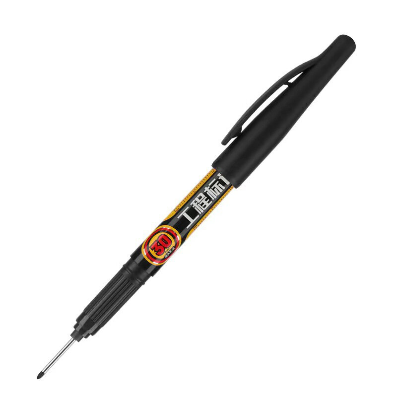 긴 입 머리 마커 펜, 빠른 건조 및 방수 하드웨어 장식, 다목적 마커, 하이드로 목공 마커, 20mm