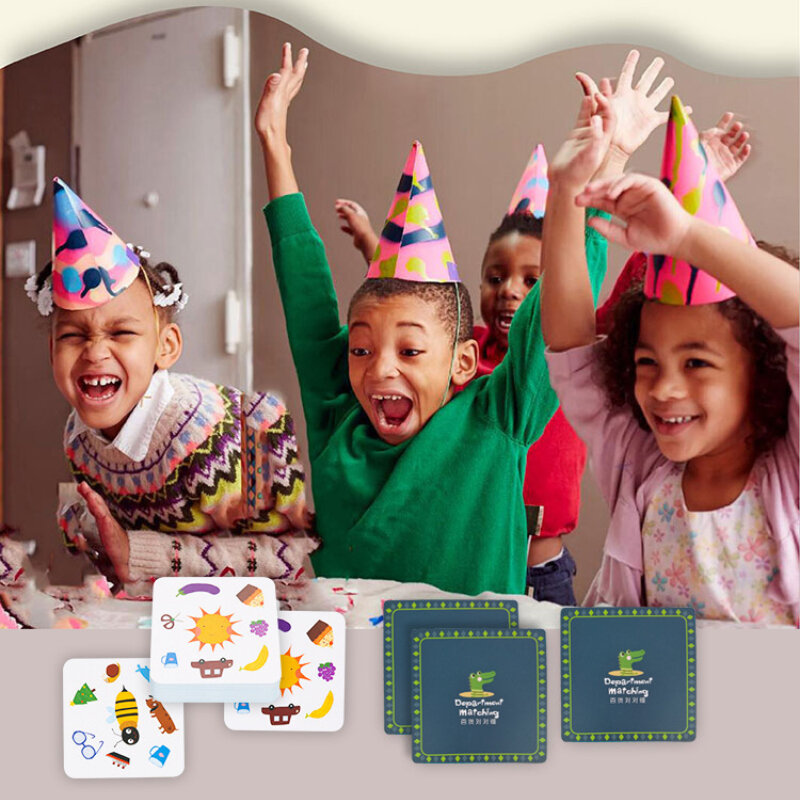 Cartes Flash Montessori pour Enfants, Épaisseur Visuelle, Coordination Œil et Main, Jouets d'ApprentiCumbria