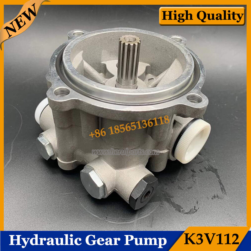 K3V112 Hydraulic Gear Pump 14535458 Charge Pump for EC210 EC240 EC290 Excavator VOE14535458