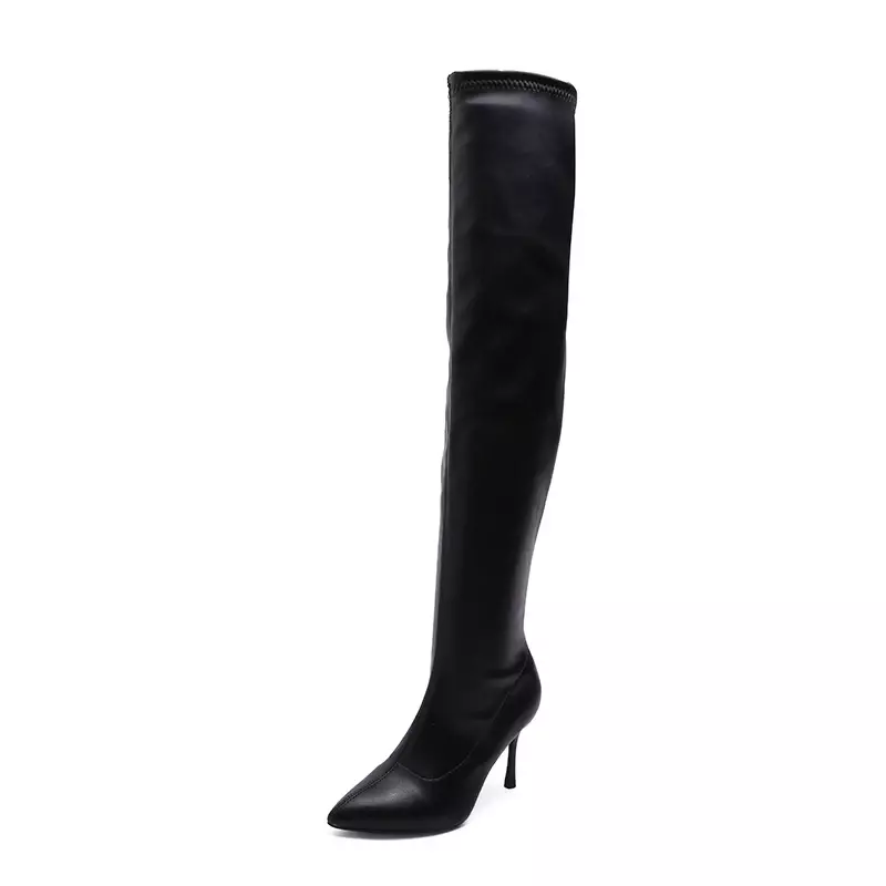 Shoes for Women 2023 New Winter Fashionable Pointed Toe Women's Over-the-Knee Boots Sexy Thin Heels Ladies Modern Boots Zapatos