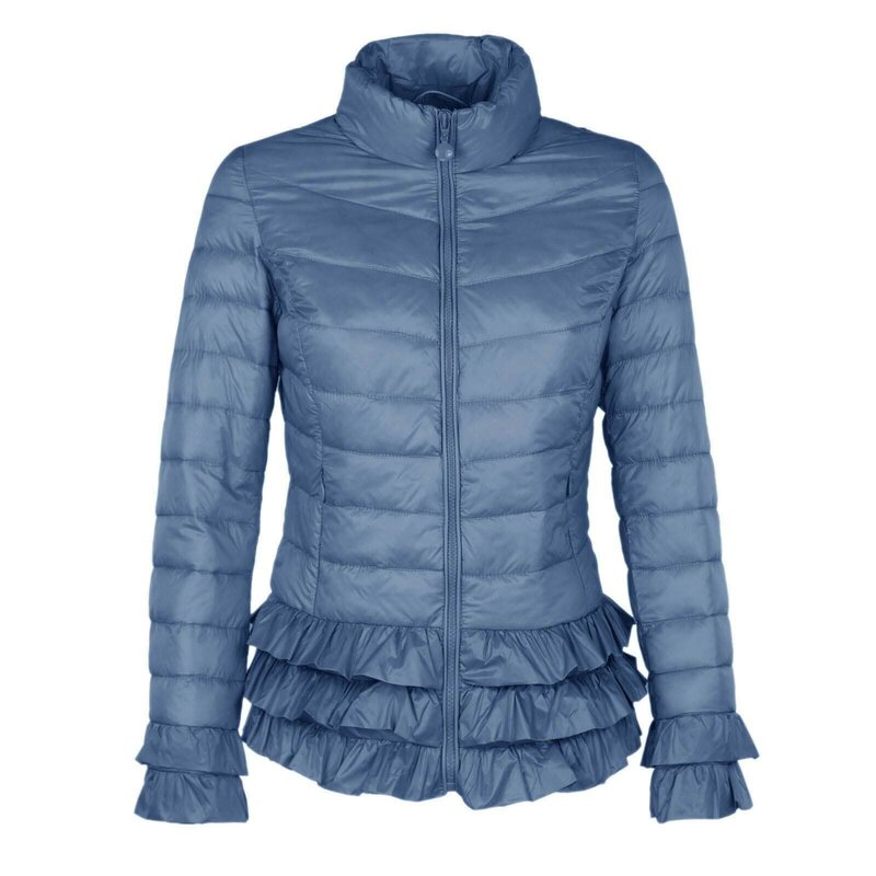 2023 Frauen Parkas Winter jacke Mantel für Frauen lässig solide Stehkragen Parka Jacken Baumwoll mantel Slim Fit Streetwear Outwear
