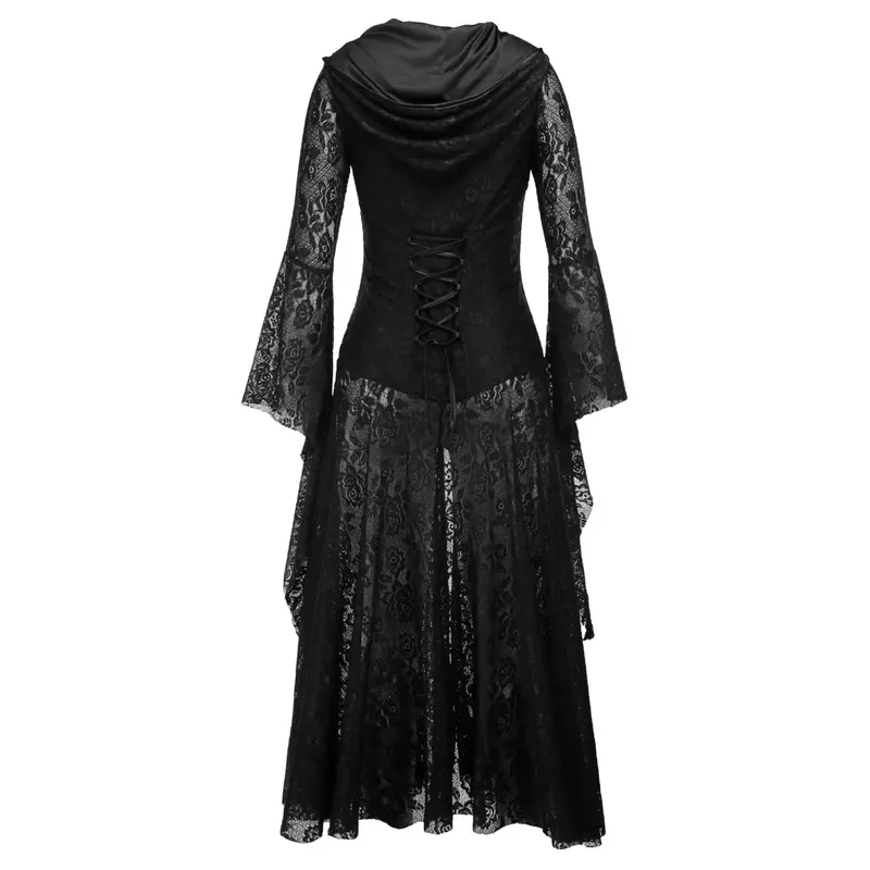 Lace Medieval Dress Vintage Women Lolita Long Maxi Robe Fairy Elven Dress Renaissance Celtic Viking Gothic Fantasy Ball Gown