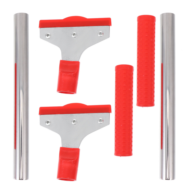 2 Pcs Clothes Shaver Cleaning Blade Floor Tile Scraper Mini Home Reliable Scrapers Furnishing Red Glue Razors
