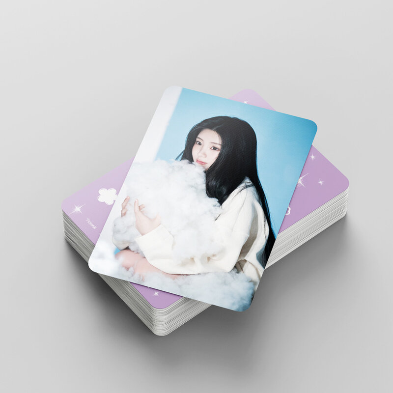 Kpop Illit Album Super Real Me Photocards 55 Stks/set Moka Iroha Hoge Kwaliteit Hd Koreaanse Stijl Gecoat Lomo Kaart Fans Collectie