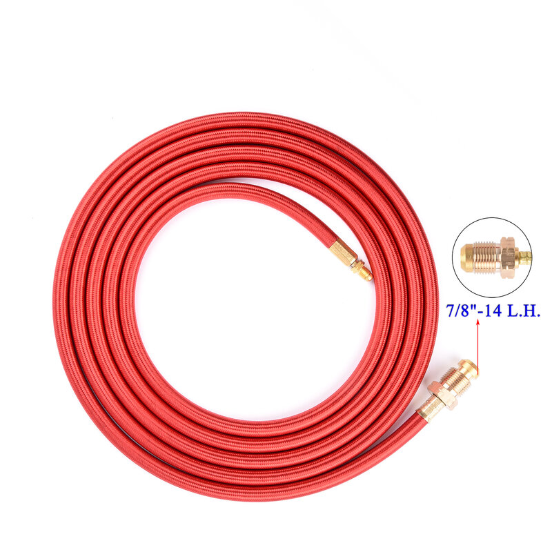 WP18 TIG Torch Power Cable 7/8" US Type Connector M16*1.5 For Water-Cooled TIG Torches 18 Series 3.8m 12.5ft 350A