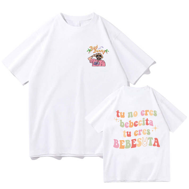 2022 Bad Bunny Un Verano Sin Ti Graphics T Shirt Women Tshirt Funny 90S T-Shirt Ullzang Top Tees Shirt Camisetas