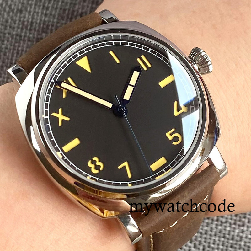Relógio de califórnia estéril para homem nh35a pt5000 movimento mecânico automático polonês wristatch clássico luxo reloj hombre