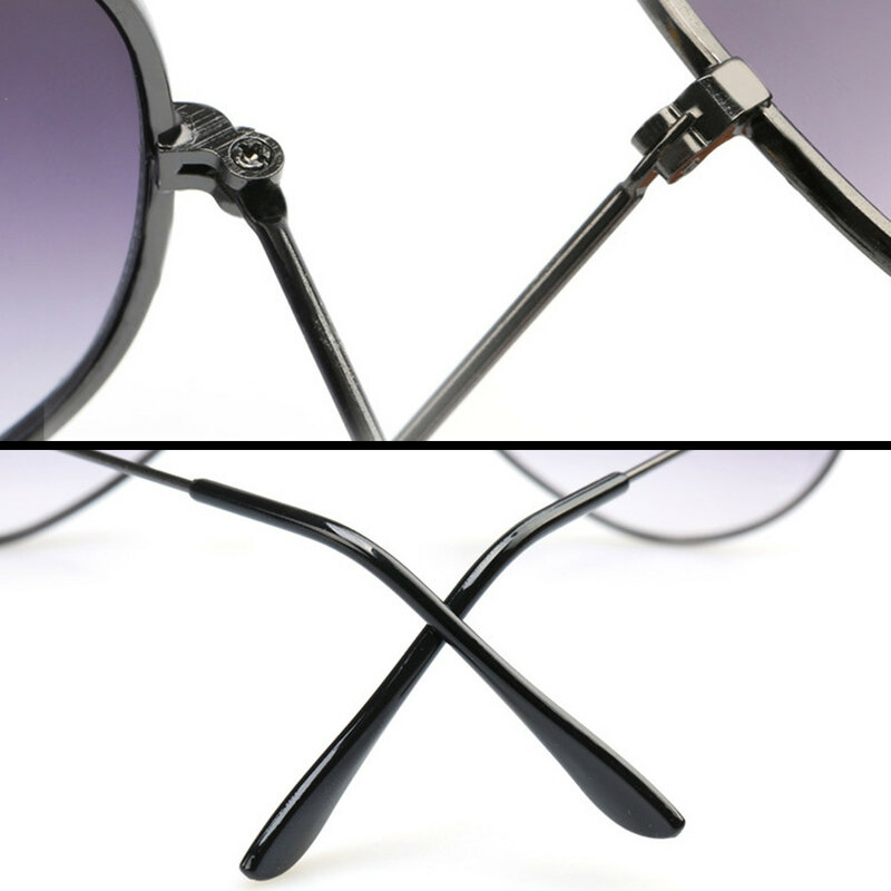 Kacamata Hitam Pria Modis FOENIXSONG 2022 untuk Wanita Kacamata Hitam Retro Lensa Cermin Gradien Gaya Pilot Klasik