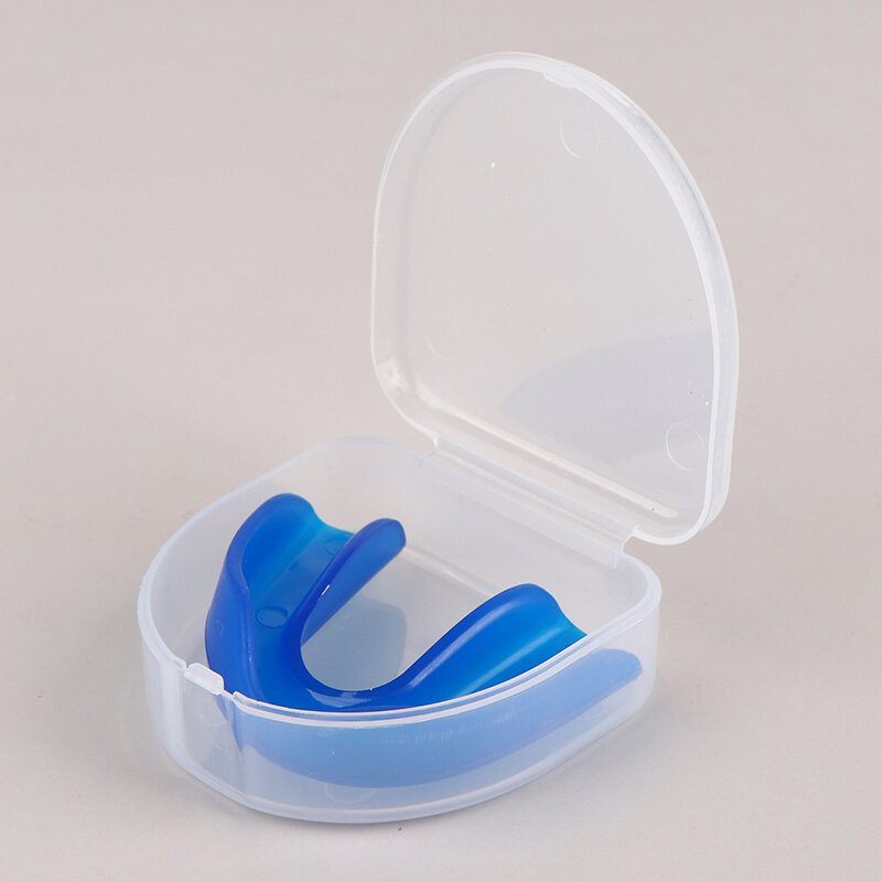 Protector bucal de silicona para el cuidado Personal de la salud, muela Dental, mordedura, ayuda para dormir, 1 unidad