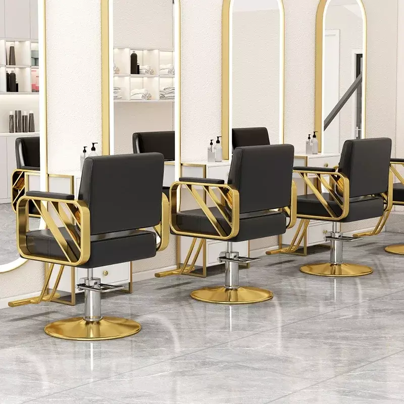 Lounges Makeup Barber Chair Beauty Salon Tattoo Professional Hair Salon Chair Ergonomic Manicure Sedie Furniture Barber XY50BC