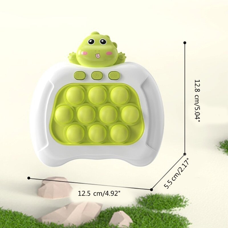 Bolha eletrônica jogo memória brinquedo sensorial desenhos animados tema animal imprensa bolha transporte da gota