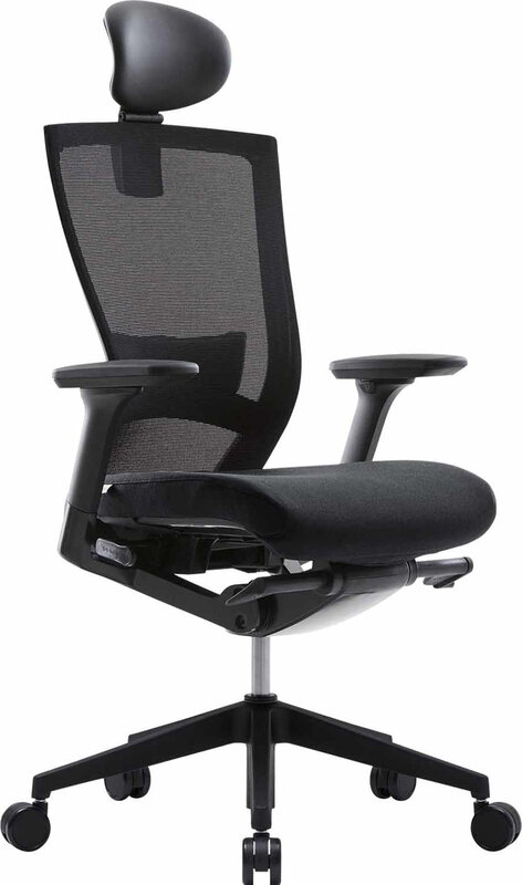Офисный стул: Высокопроизводительный стул для дома и офиса, регулируемый подголовник, поддержка талии, 3d-подлокотники, глубина сиденья, компьютерный стул