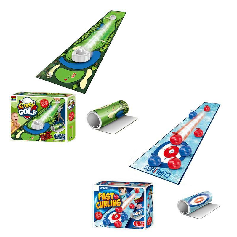 Curling Game Set Desktop Ouder-Kind Interactie Winnaar Spel Interactieve Game Sport Stijl Familie Bordspel Indoor Leuk