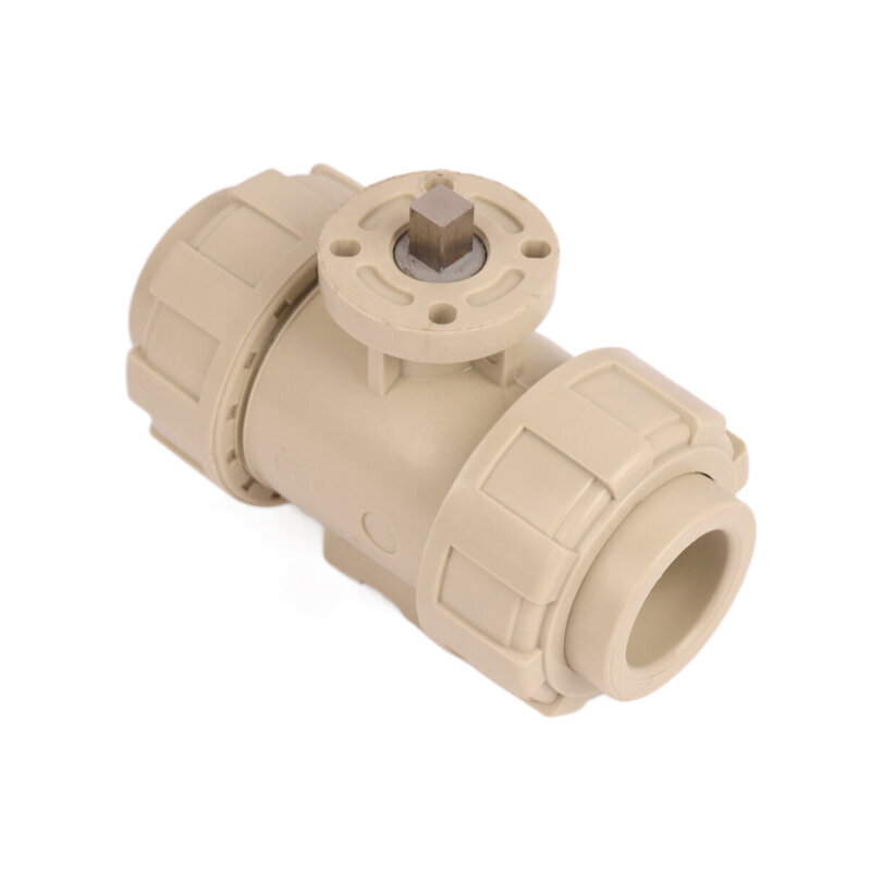 Excellent Sealing Performance 4-20Ma 2 Way Plastic PPH True Union Proportional Water Control True Union Ball Valve For Sale
