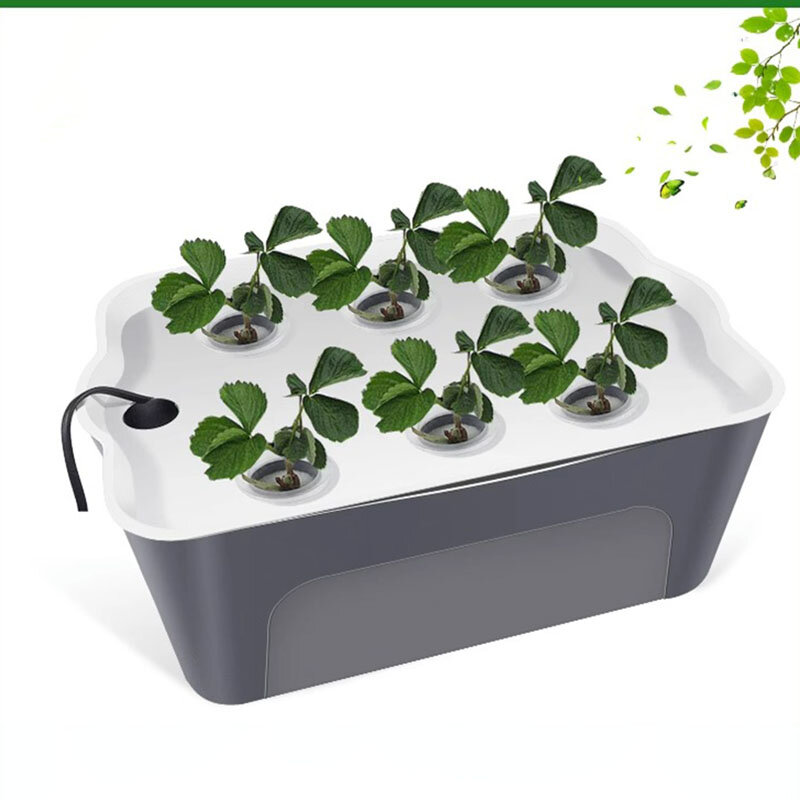 Hidroponia inteligente sistema de cultivo vegetal plantio plantador hidroponic sistema aeróbio equipamentos jardinagem vaso hidropônico