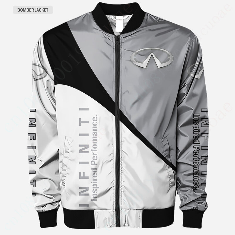 Infiniti Clothing Harajuku Parkas Bomber Jacket Thick Coats Techwear Baseball Uniform Jackets For Men 3D Windbreaker Jacket