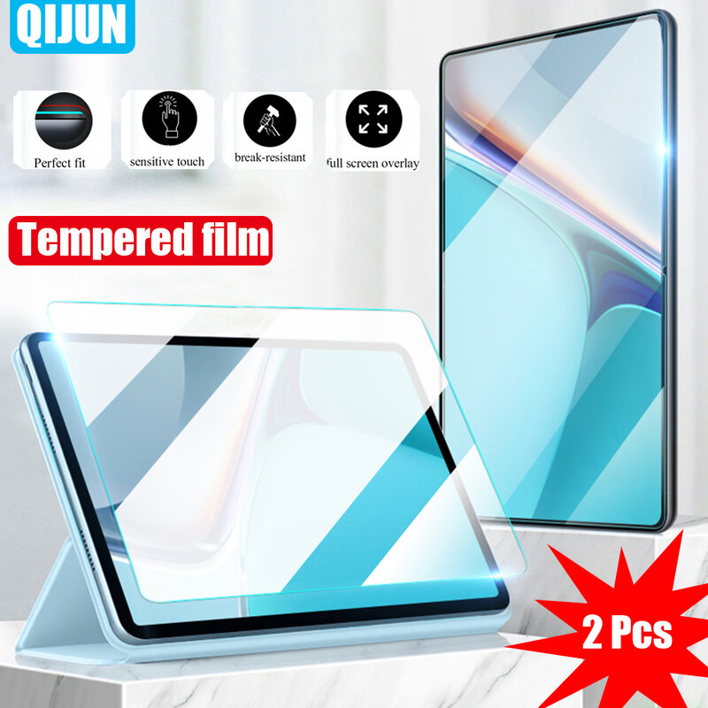 Tablet glass for Huawei MatePad 10.4" 2022 Tempered film screen protector hardening Scratch Proof 2 Pcs for BAH4-W09 BAH4-W19