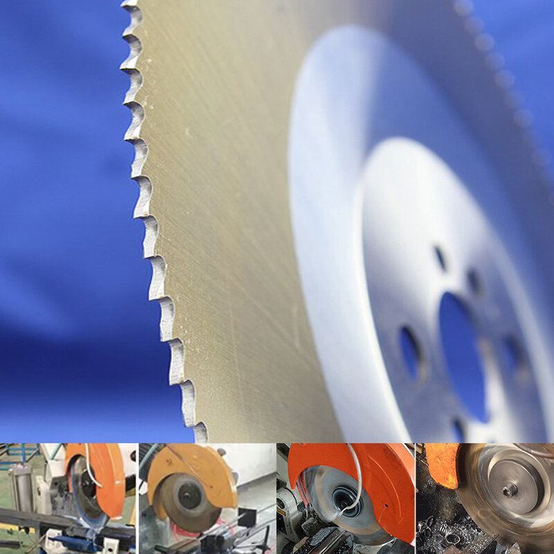 Hoja de sierra Circular YKLP 220T HSS, disco de corte de acero inoxidable para cortar tubos de acero, barra de Metal, 250/275/300/315mm