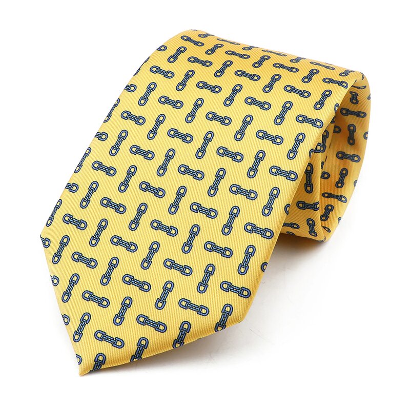 Nuovo Design cravatta in stile bohémien per uomo Silk Touch Soft Blue Red Yellow Necktie Fit accessorio per ufficio aziendale per feste di matrimonio