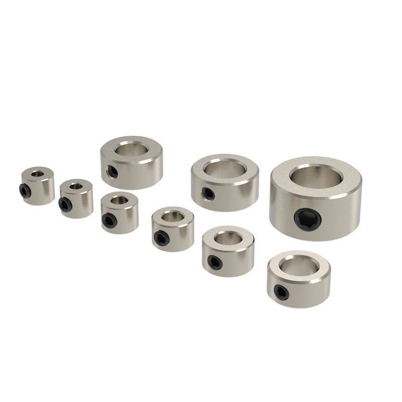 Openbuilds Lead Screw 304 Stainless Lock Collar Block Ring Axis Sleeve Bore 2/3/4/5/6/7/8/10/12mm for DIY 3D Printer CNC Router