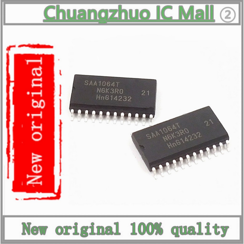 1 unids/lote SAA1064T SAA1064 IC DRVR 7 segmentos 4 dígitos 24SO 24SOP IC Chip nuevo original