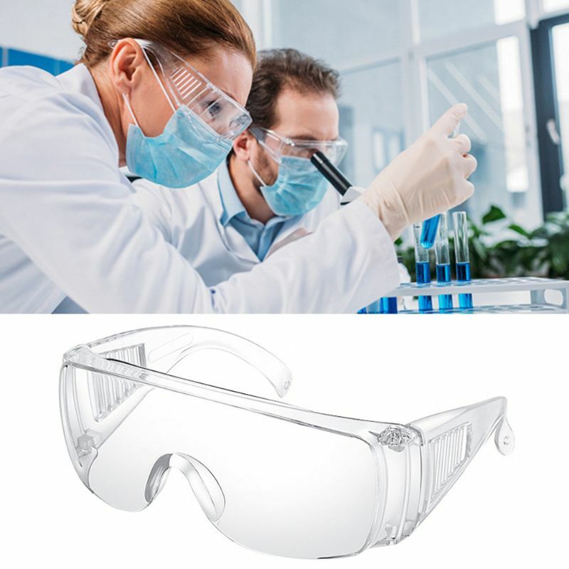Sicurezza sul lavoro Occhiali protettivi per occhi Occhiali da laboratorio Polvere vernice Industriale Anti-spruzzi