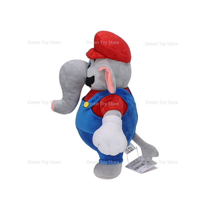 2 Stile neue Mario Bros Plüsch Elefant Mario Elefant Luigi Stofftier Puppe Plüsch Kinder Geschenke für Kinder Geburtstag
