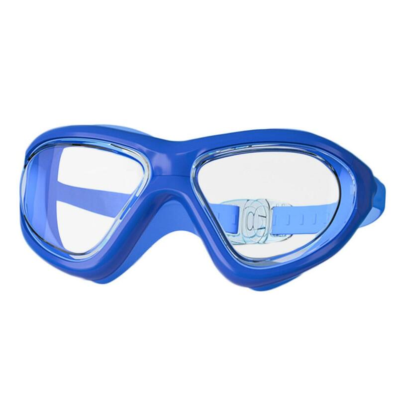 Okulary pływackie wysokiej rozdzielczości dla dorosłych dla mężczyzn i kobiet, galwanizowana wygodna duża rama wodoodporna i przeciwmgielna S3L6
