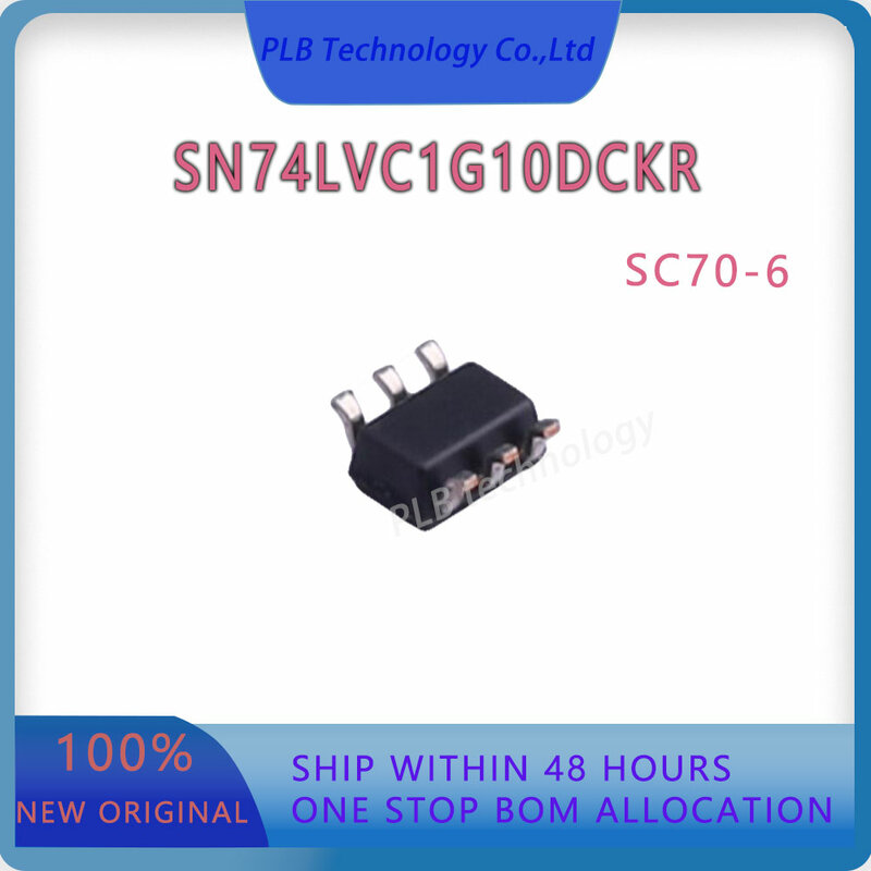 Original SN74LV SN74LVC1G10 Integrated circuit NAND gates SN74LVC1G10DCKR SC70-6 Logic voltage translation IC chip New