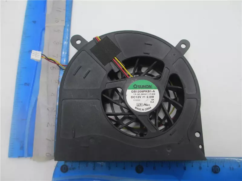 Cooling fan For GB1209PKB1-A 13.(2).B3311.F.GN DC 12V 2.0W 88x83x19mm