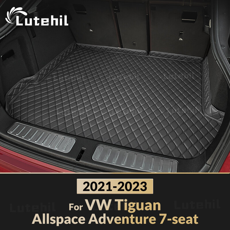 Lutehil alas bagasi mobil สำหรับ Volkswagen VW Tiguan L (allspace) 7ที่นั่ง2021 2022 2023