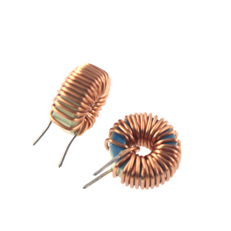 Inductor de anillo de alta corriente, 5 piezas, 18mm, Vertical, Horizontal, 6852A-22, 47, 150, 220, 330UH, 10A, azul y verde