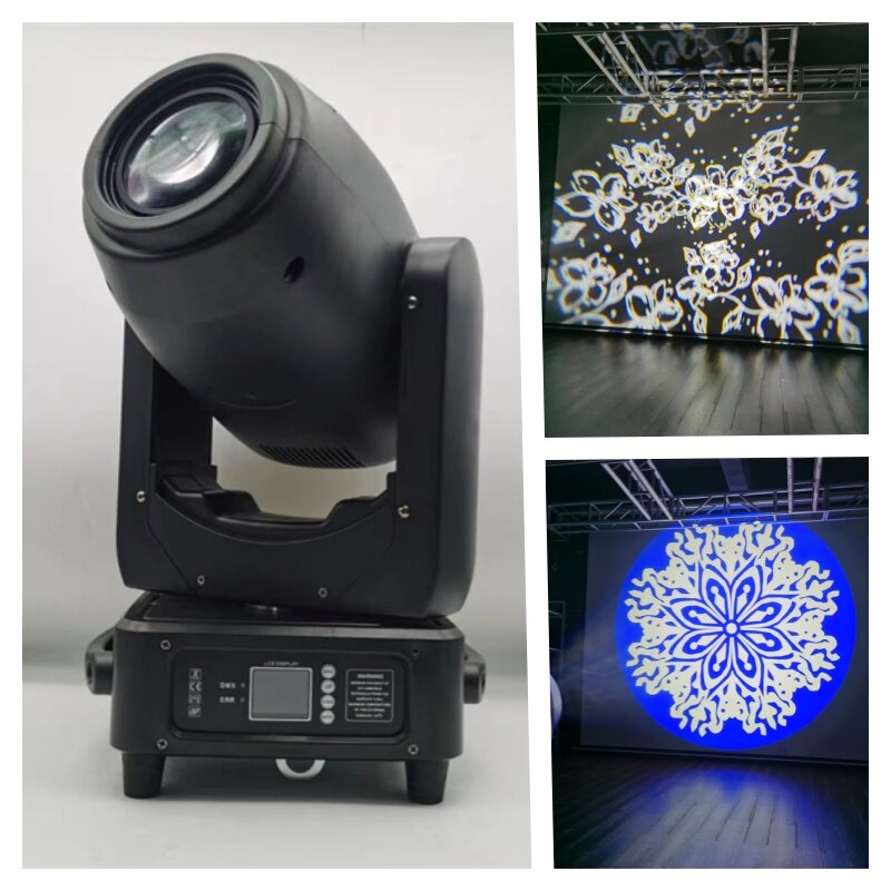 LED Moving Head Beam Light, Lira, Palco Show, Clube Luzes, 300W, 3in 1, BSW, 8PCs