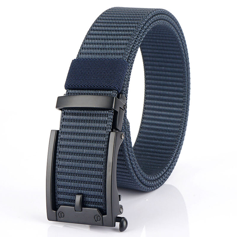 TUSHI Tactical Belt Metal Buckle Quick Release Elastic Belt Casual Tooling Training Belt Men's Trousers Belt Sports Accessories