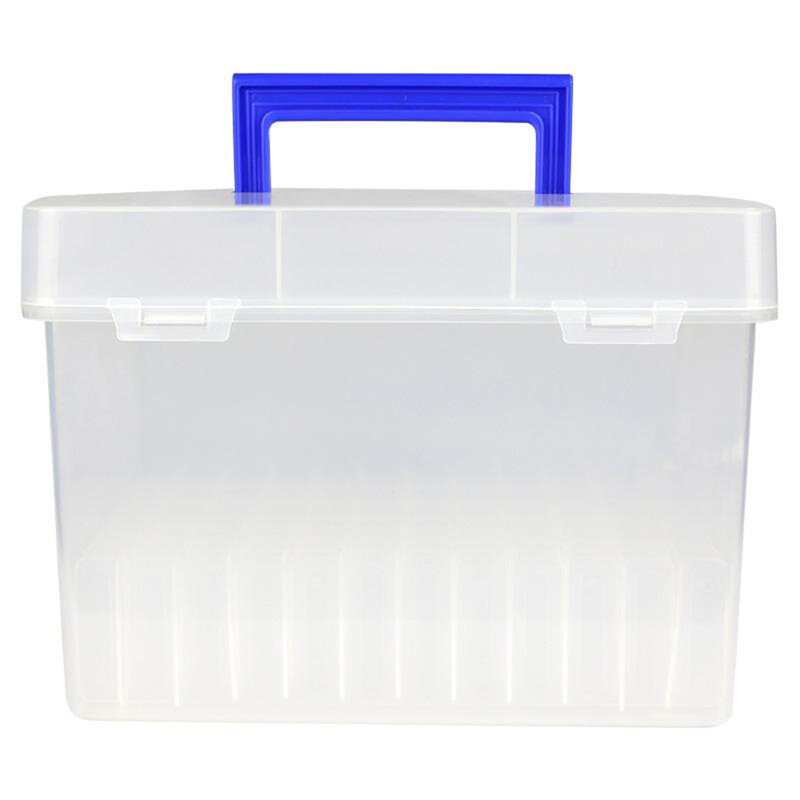 Markers Pens Storage Case Clear Plastic Pencil Box For Easy Organization Pencil Holder Easy To Clean