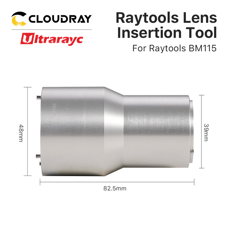 Ultrarayc raytool أداة إدراج عدسة للتركيز والتصادم عدسة على BT210S BT240S BM111 BM110 BM109 رأس تقطيع ليزر