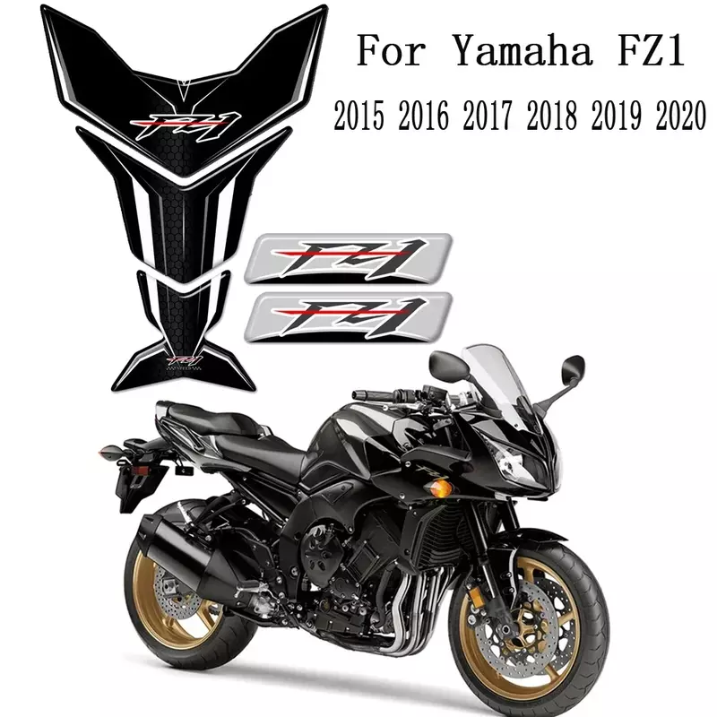 오토바이 탱크 패드 보호 스티커, 무릎 데칼 키트, 케이스 페어링 펜더, 야마하 FZ1 FZ 1 FZ1N FZ1S 2015 - 2020