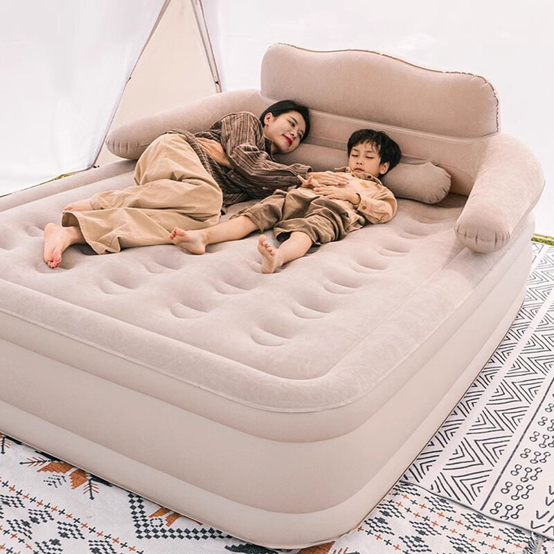سرير أريكة هوائية قابلة للنفخ للأزواج ، سرير خارجي مثير ، مرتبة احتفاظ رومانسية ، غرفة نوم ، سرير هوائي بوترونا ، البالغين