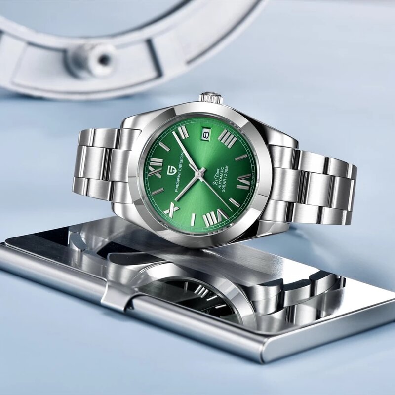 PAGANI geneva watch Automatic Watch for Men NH35 Quality Movement Fashion Waterproof Mechanical Business Stainless clock