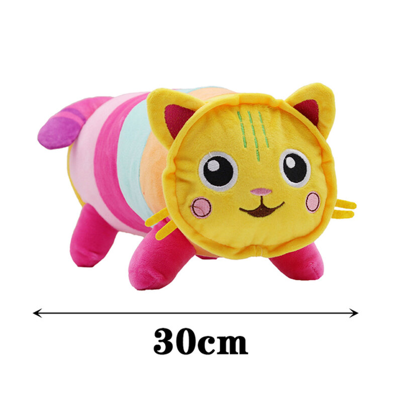Gabby Racing House Plush Toy, Mercat Cartoon Stuffed Animals, Mermaid and Cat, Butter Plushie, Birthday, Christams Gifts, 10 Styles, Le plus récent