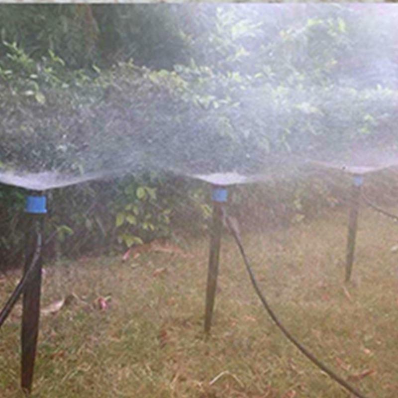 Nawadniania kropelkowego ocieplacze 5 szt. Regulowanego systemu podlewanie ogrodu dysze rozpylające nawadniania kropelkowego części do wody drzewa owocowego 360
