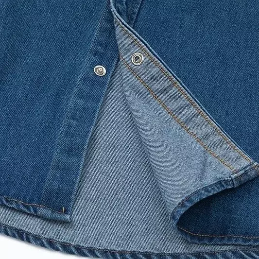 2023 camicie di jeans da uomo di alta qualità classico ricamo a cuore sciolto Casual coppia manica lunga top coppia stili