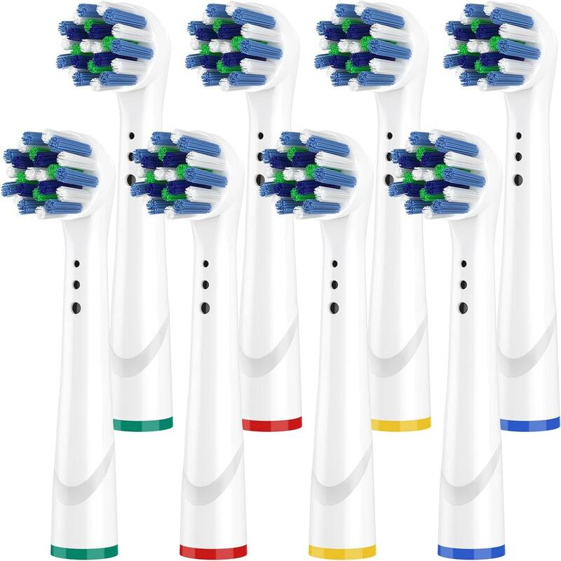 Têtes de brosse à dents électriques à action croisée, têtes de brosse de rechange propres, multi-angle, Oral B, D12, D16, D100, EB50, 4 pièces, 8 pièces, 12 pièces, 16 pièces