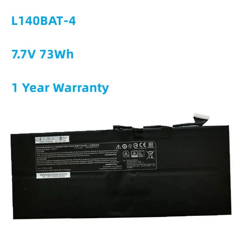 Batería de L140BAT-2 para Thunderobot 911 MixBook Air, para GigabyteRC14, batería de L140BAT-4 para Metabox ns50mu 2ICP5/50/112-2