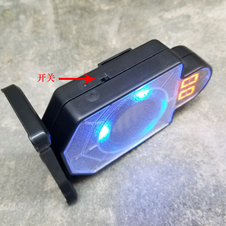 Лазерный индукционный счетчик цвета, подсчет, подсчет, красно-синий индикатор, лазерная Индукционная цель для обучения