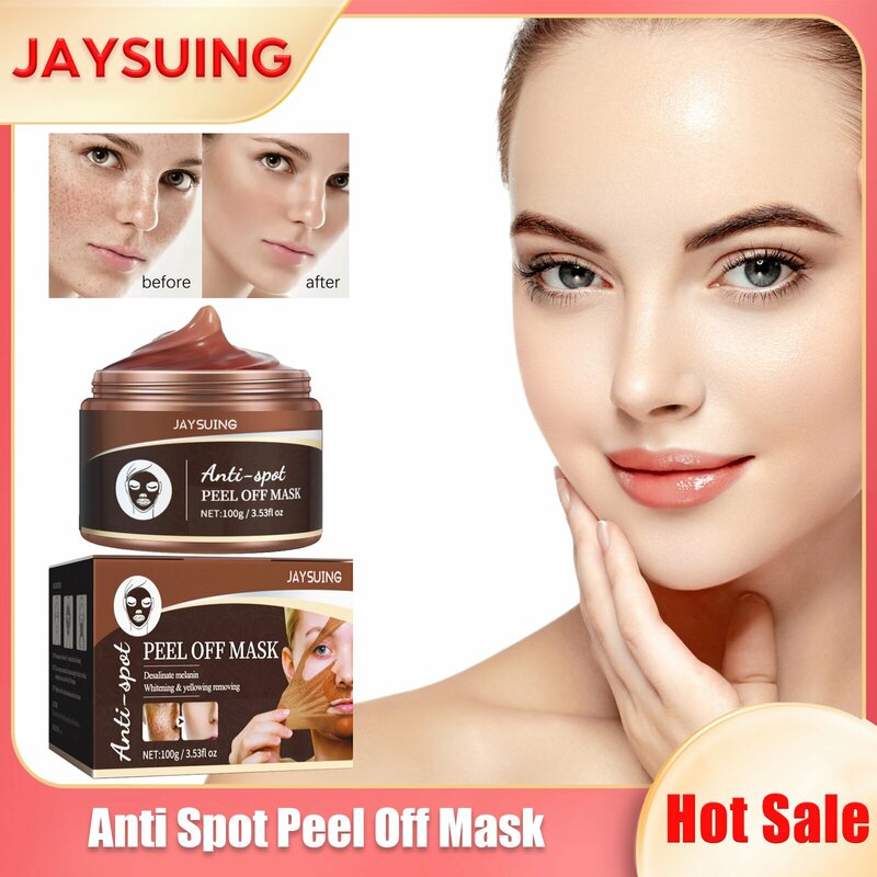 Peel Off Mask Freckle Removal Fade Dark Spot Chloasma Oil Control Anti Aging Remove Wrinkle Brighten Mositurizing Whitening Mask