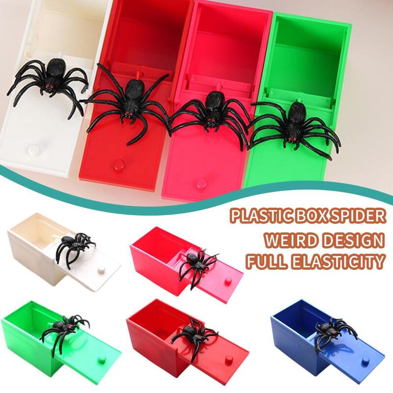 صندوق ألوان العنكبوت المطاطي للأطفال ، لعبة صعبة ، لعبة صعبة ، متعة إبداعية ، هدية الإبهام ، عيد الهالوني ، المكتب ، المنزل ، S4B8