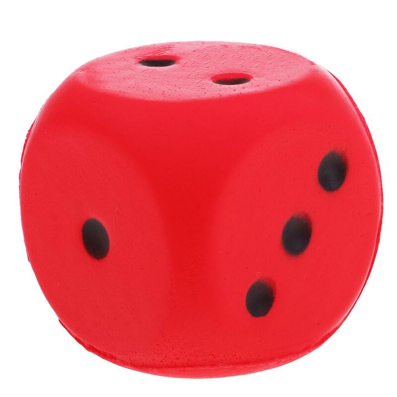 Sponge Dice Foam Dot Dice Playing Dice for Teaching Education Toy Green
