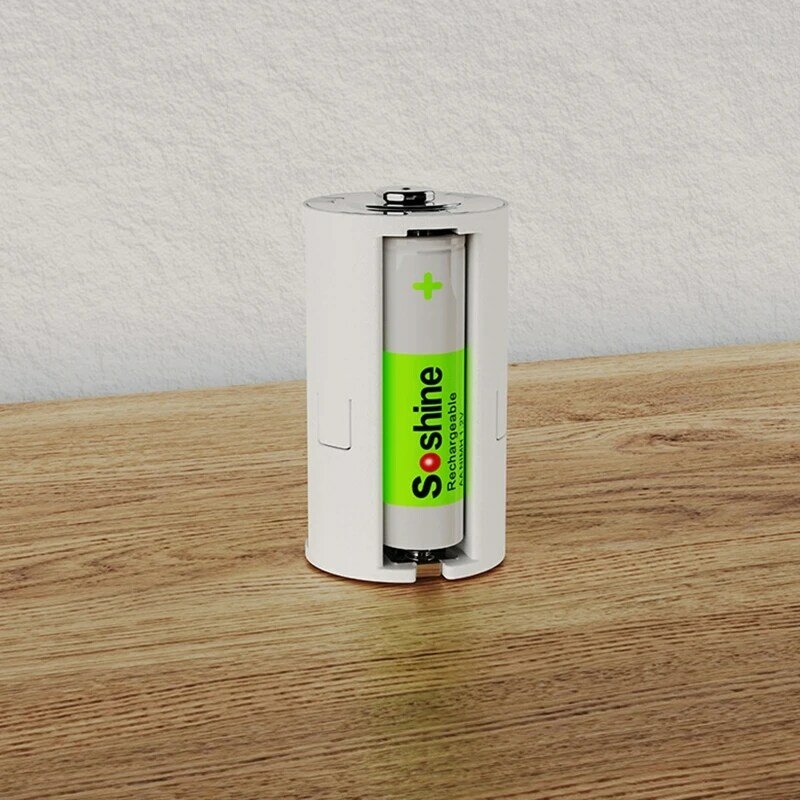Wysokiej jakości 3 AA do D konwerter baterii Adapter DIY 3 AA do D rozmiar uchwyt baterii przypadki do kuchenki gazowe zabawki radia