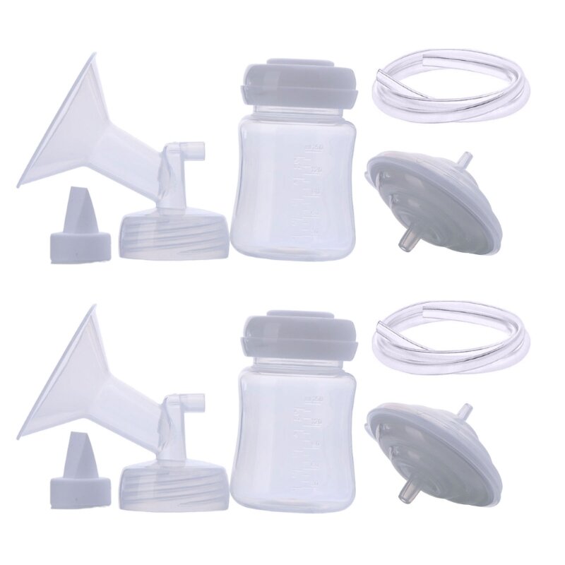 For Spectra S2 electric breast pump Part Kit accessory Flange Tube Duckbill valves backflow blocking valves collection bottle